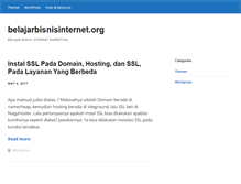 Tablet Screenshot of belajarbisnisinternet.org